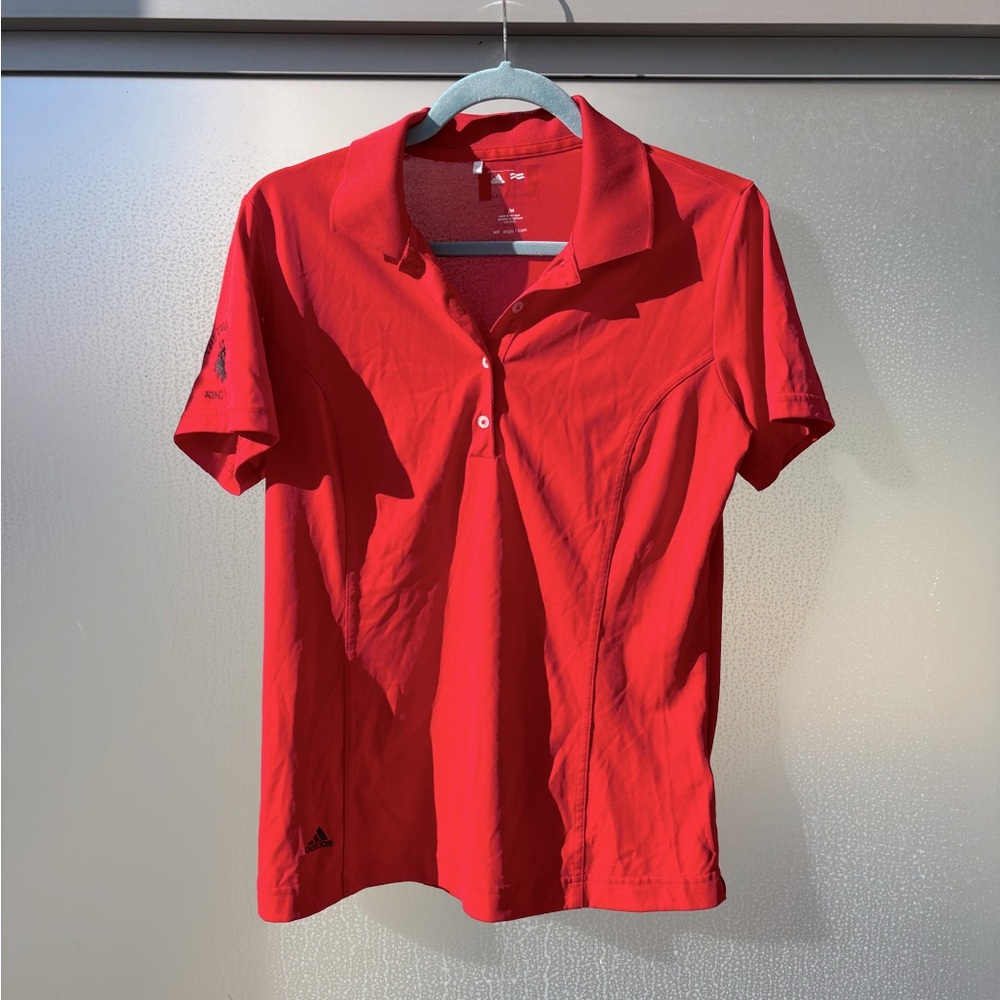 Adidas | Red Golf Shirt